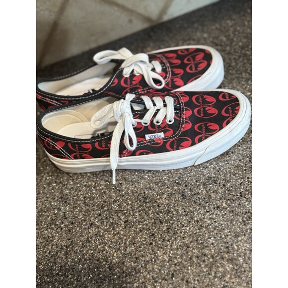 VANS 44 DX Anaheim Factory Red Mooneyes Moon Equipped Size 5.5 Mens 7 Women's - Picture 3 of 7